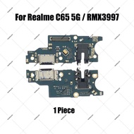 For Realme C61 C63 C65 C75 C67 C71 Charging Board Flex Cable USB Charger Port Dock Connector Parts