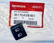 สวิทช์สูงต่ำ เวฟ125คลิก ตัวเล็ก แท้HONDA100% (35170-KVB-851)