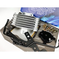 CARDINALS OIL COOLER Y15 LC135 COOLER ENGINE OIL COOL PENYEJUK MINYAK HITAM CARDINAL ENGINE OIL COOL