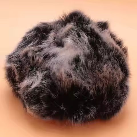 Exquisite-2X Microphone Furry Windscreen - Mic Wind Cover Fur Filter As Foam Cover For Blue Yeti, Bl
