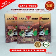 Cafe Toro Energy Coffee with Superfoods Tongkat-Ali Agaricus Mushroom Korean Ginseng Stevia