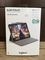 Logitech Slim Folio iPad 10th generation keyboard 鍵盤保護殻