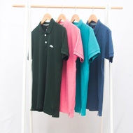 Tshirt Polo Shirt Men Women Unisex Original Trumph Plain Black Green Navy Blue Red Maroon Pink