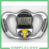 [Simple] Handheld Body Mass Index BMI Health Fat Analyzer Monitor for Men Women
