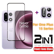 2in1 Screen Protector Tempered Glass For OnePlus 15 13 R S T 13r 13s 13t 5G 2025 OnePlus15 1+15 OneP