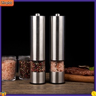 olimpidd|  Cayenne Pepper Grinder Adjustable Grinding Thickness Mill Electric Salt Pepper Grinder Set with Adjustable Coarseness Battery Powered Automatic Operation for Southeast