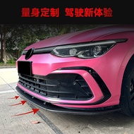 Suitable for 2020+Volkswagen golf golf 8 High 8 MK8 GTI Rline Front Shovel Front Lip Surround Modifi