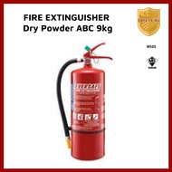 FIRE EXTINGUISHER Dry Powder ABC 9kg for HOME / CONSTRUCTION SITE / VEHICLE USE ONLY (without bomba 
