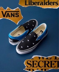 Vans X Liberaiders Lx Classic Slip on  old  skool 千紙鶴 黑藍色