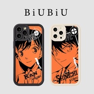 Compatible with iphone 16 Pro Max 15 Casing Detective Conan Kudo Shinichi 11 12 13 14 Pro 7 8 Plus X
