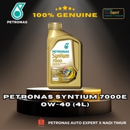 PETRONAS SYNTIUM 7000 -FULLY SYNTHETIC 0W-40 4L (ORIGINAL 100%)