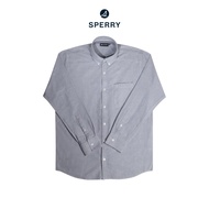 SPERRY ESSENTIAL OXFORD SHIRT LS เสื้อเชิ้ต ผู้ชาย สีเทา ( STF24AP01T03003 )