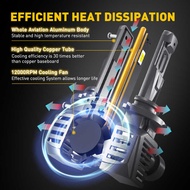 AUXITO M5s 2Pcs 120W 22000Lm Super Bright Upgrade H11 9005 9012 Led Car Headlight HIR