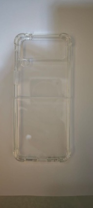 三星Samsung Galaxy Z Flip 3 透明保護套PC硬殼防摔 + 防窺膜折疊屏保護貼