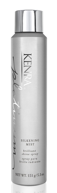 Kenra Platinum Silkening Mist | Brilliant Shine Spray | Smooths Flyaways, Detangles and Tames Frizz 