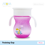 TRAINING CUP ALYONA / 360° SIPPER CUP WITH HANDLE / BOTOL MINUM ANAK DENGAN | Training Cup Baby