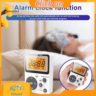 [Fe] Lightweight Pocket-friendly Radio Am Fm Dual-band Stereo Radio Pocket-sized Dual Band Stereo Am Fm Radio with Alarm Clock and Headphones Portable Lcd Screen for Southeast