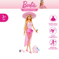 Barbie The Movie On the Beach Series Swimsuit Doll บาร์บี้ มูฟวี่ ซีรี่ส์ออนเดอะบีช ตุ๊กตาบาร์บี้ชุด