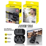 ORIGINAL Awei T36 Original Bluetooth Earphone 5.3 Wireless Earbud READY IN STOCK