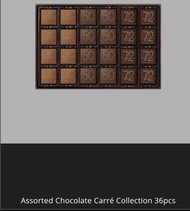 Godiva Assorted Chocolate Carre Collection 36 pcs