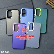 Distributor Acc SAMSUNG A54 5G CASE IMD Softcase PLATE HOLOGRAM CASE SOCOOL SAMSUNG A54 5G HYBRID