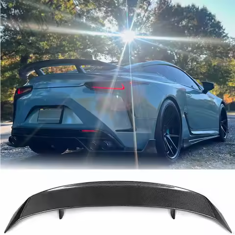 Suitable for Lexus LC500 LC500 LC500H VRS V-LC 2017-2024 rear trunk spoiler rear wing PK style 140cm
