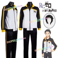 -JINN-RE:ZERO Cosplay Anime NATSUKI SUBARU Cosplay Costume Daily Wear Jacket Anime Party Carnival Cl