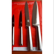 XYJ high quality steel knife set 7cr17
