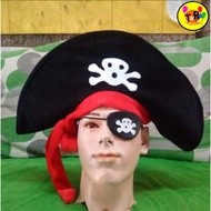 MATA Pirate Hat with Eye Cover Adult Size Pirate Hat/
