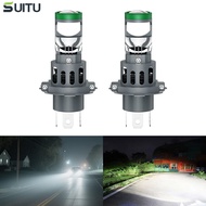 หลอดไฟหน้าไฟหน้า LED รถยนต์อัตโนมัติ360องศา H4 H11 9006H7รถยนต์ขนาดเล็ก