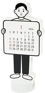 Greeting Life 2026 Calendar Noritake Die-Cut Boy Tabletop C-1722-NT