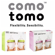 ComoTomo Twin 150ml - Como Tomo Baby Bottle 150 x 2 (Green Pink/)