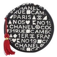 【日本直送】香奈兒 CHANEL 化妝包 贈品 31rue cambon 棉 黑色 女性【二手】