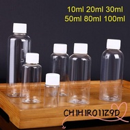 CHIHIRO11Z9D 10Pcs Seal Bottles, Plastic PET 10/20/30/50/80/100ml Cosmetics Containers, Durable Empt