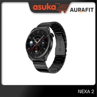 AURAFIT Nexa 2 Smart Watch - Black (1Y)