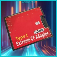 KOKO TF to CF Card Adapter 1 Port Micro-SD SDHC SDXC TF to Compact Flash CF Card Reader Adapter Supp