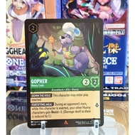 Disney Lorcana GOPHER(Foil) 78Eng Card
