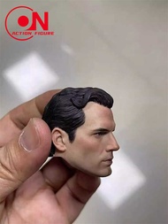 1/6 Henry Cavill Sculpt PVC Male Soldier Head Carving Model Fit 12'' Action Figure Body Dolls