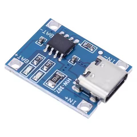TP4056 Lithium Battery Charging Board Module Type-C 18650 Lithium Battery Protection Board With Prot