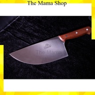 JAYA MATA (JM47) "D" Shape Stainless Steel Butcher Knife 8"_knife_pisau_Pisau D Shape_Stainless Stee