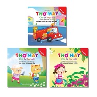 Hardcover book - Good poems for children to learn to speak - Funny cars (Helps children develop IQ a