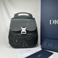 DIOR Gallop粒面皮革雙肩後背包