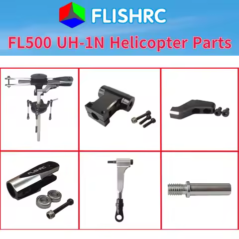 FLISHRC FL500 UH-1N Twin Huey Helicopter Accessories Simulation RC Helicopter Parts