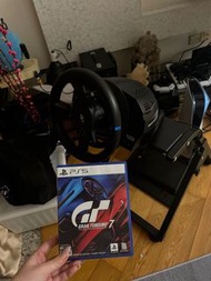 Thrustmaster T300 RS edition 連架+ 遊戲 GT7 Ps4 Ps5 軚盤