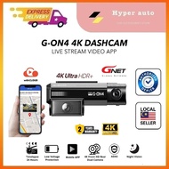 Gnet G-on4 4K UHD dashcam car recorder withcloud live stream video gps tracking dvr made in korea
