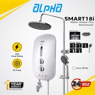 ALPHA WATER HEATER SMART 18i PLUS RAIN-IVORY WHITE