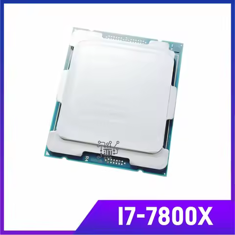 Core I7-7800X CPU 14 nm 6-Cores 12-Threads 3.5GHz 8.25MB TDP 140W I7 7800X Processor LGA2066 for Des