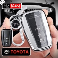 【Mr.Key】2020 New Soft TPU Car Key Case Cover For Toyota Prius Camry Corolla C-HR CHR RAV4 Prado 2018 Accessories Key