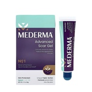 ทำให้รอยแผลเป็นจางลง - Mederma PM Intensive Overnight Scar Cream 28g Mederma Advanced Scar Gel 20g