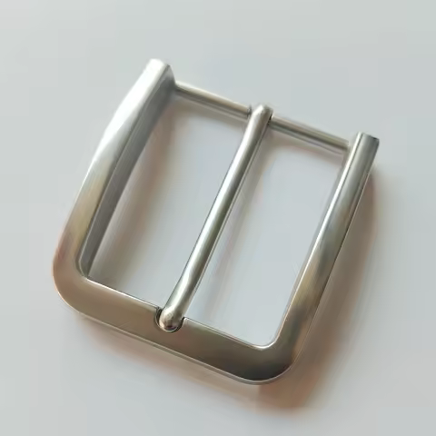 1-1/2 inch Wide Zinc Alloy Men's Casual Belt Buckle End Bar Heel Single Pin Buckle DIY Leather Acces